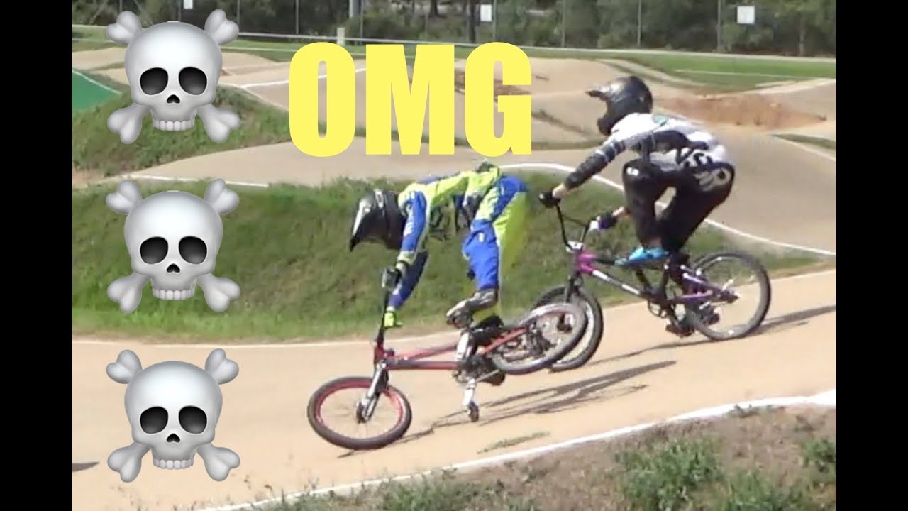INSANE BMX SUPERCROSS CRASH