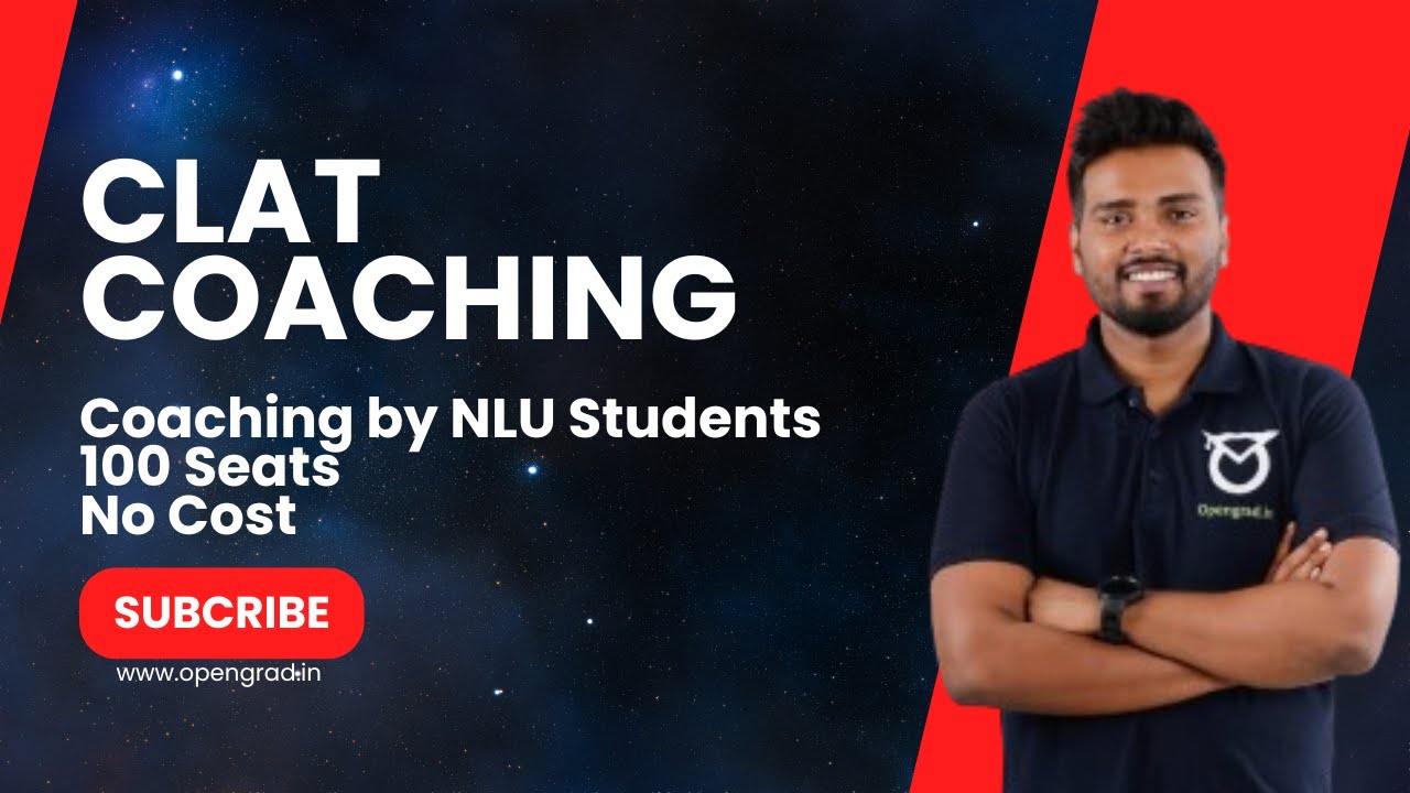 Free CLAT Coaching by National Law University Students | 100 Seats Only | Study in an NLU