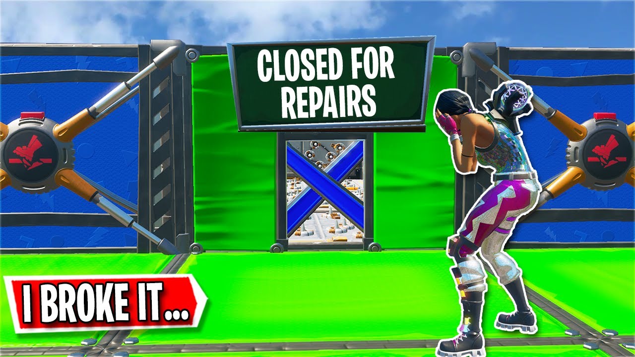 I completely BROKE this 50 Level Deathrun... (Fortnite Creative)