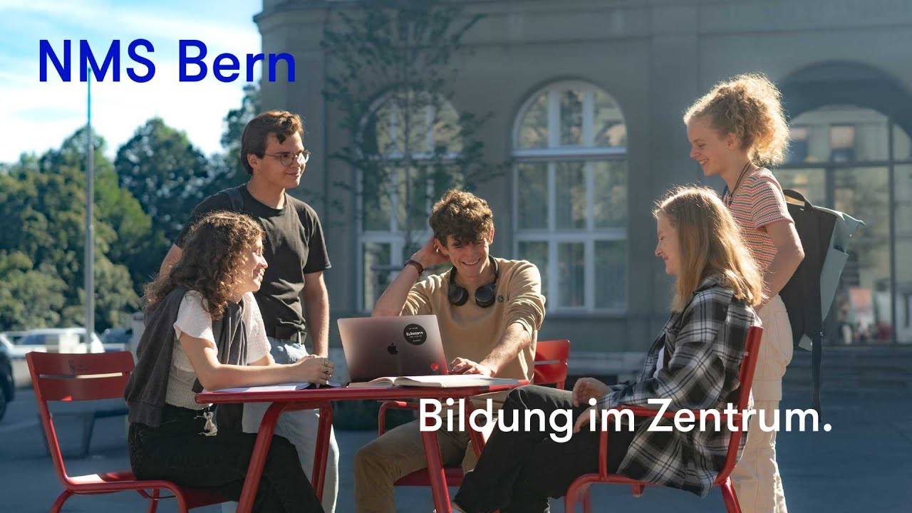 Bildung im Zentrum bei der Privatschule NMS Bern: Von der Einschulung bis zum Hochschulabschluss