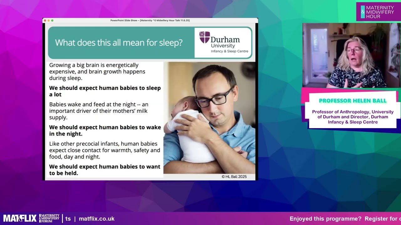 16.7 Professor Helen Ball #midwiferyhour