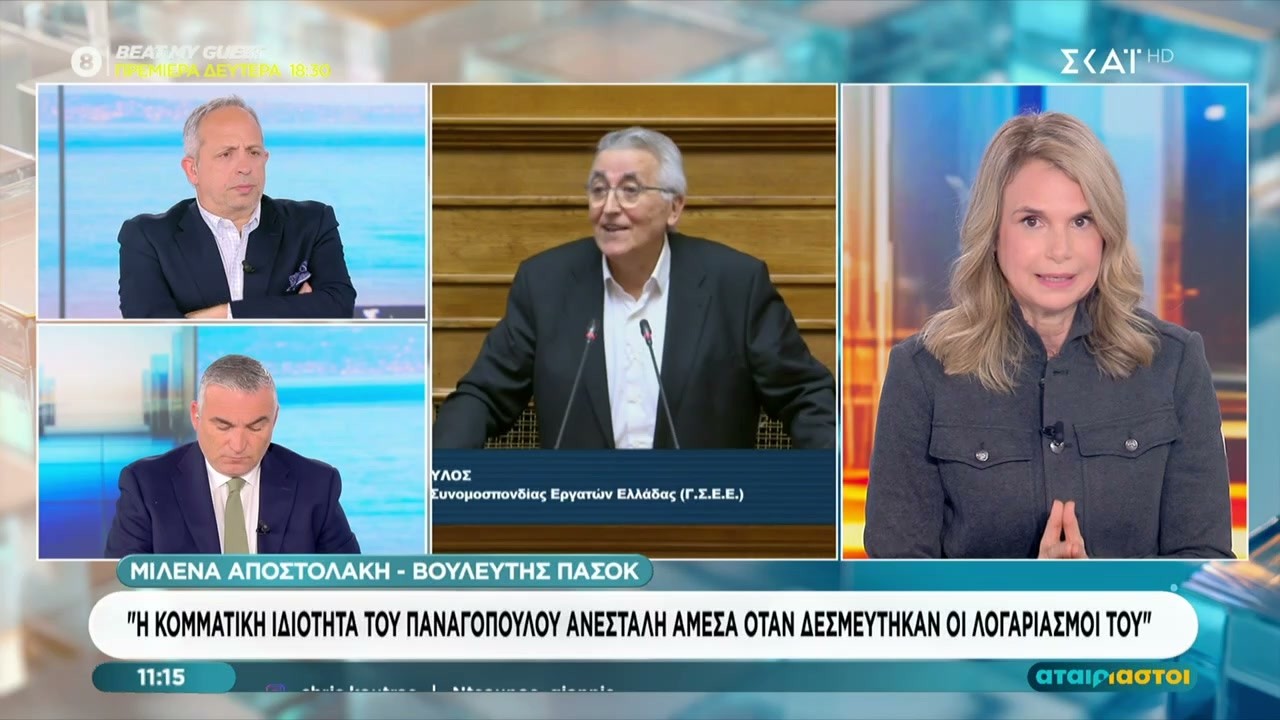 Η Μ. Αποστολάκη για τα ελληνοτουρκικά, την υπόθεση Παναγόπουλου και τις εξελίξεις εντός του ΠΑΣΟΚ