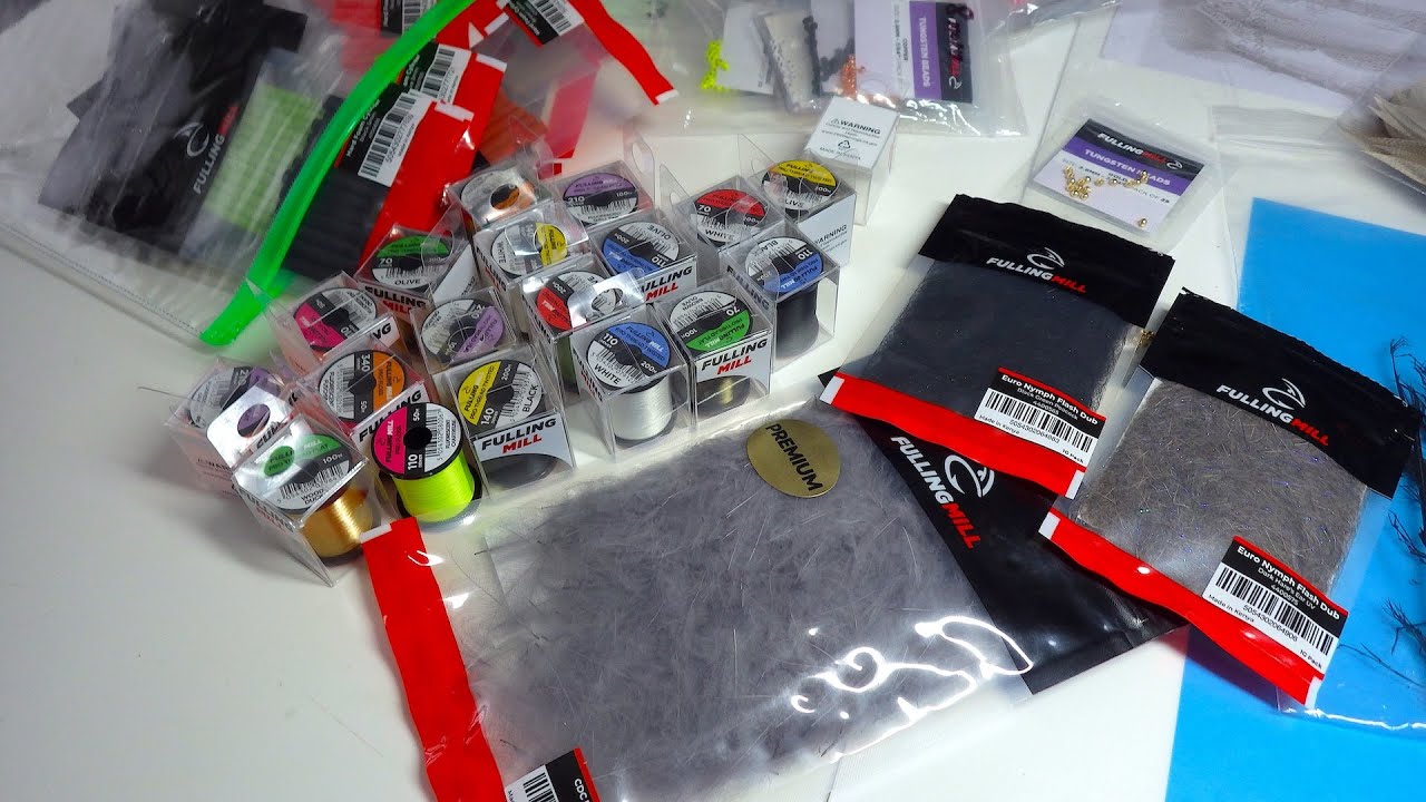 Tying with Fulling Mills New Thread ( Available from Fulling Mill Dealers in September)
