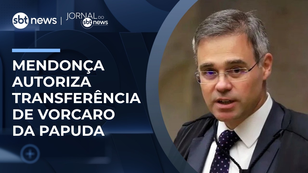STF autoriza mudança de Vorcaro para superintendência da PF | #JornaldoSBTNews