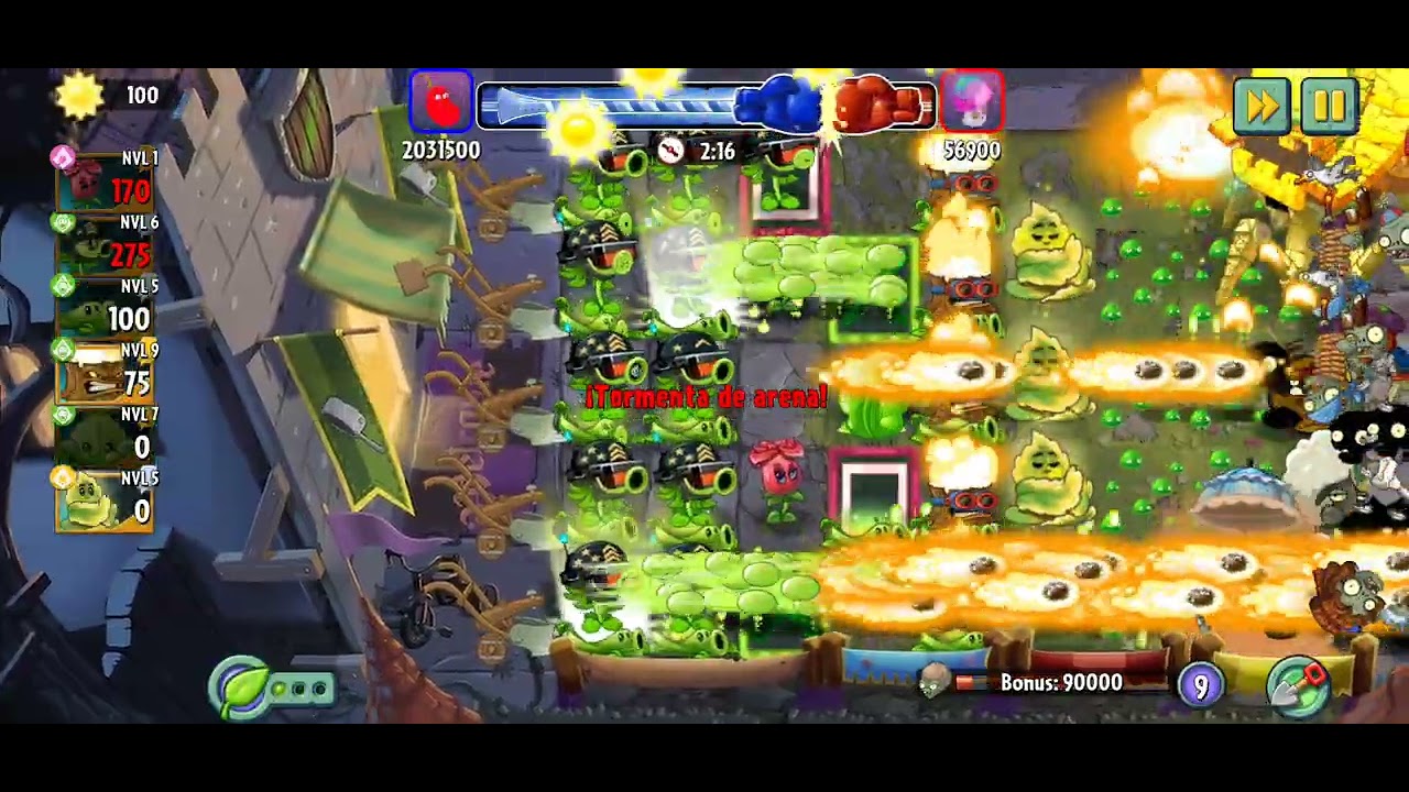 Plantas vs Zombies 2 Temporada de rosa Torneo de Rosa y amigos vs Dr Zombie mejor mazo Arena 28 mill