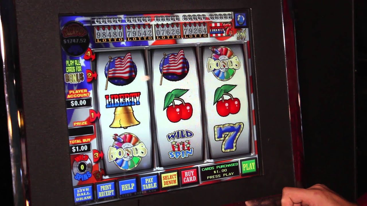 How to Play Casino Electronic Gaming Machines - Liberty 7s
