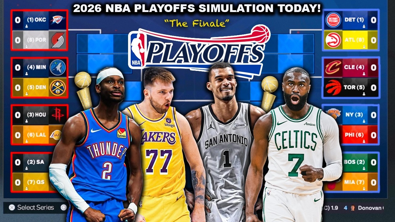 What If The NBA Playoffs Started Today?! (2K26 Simulation) - 