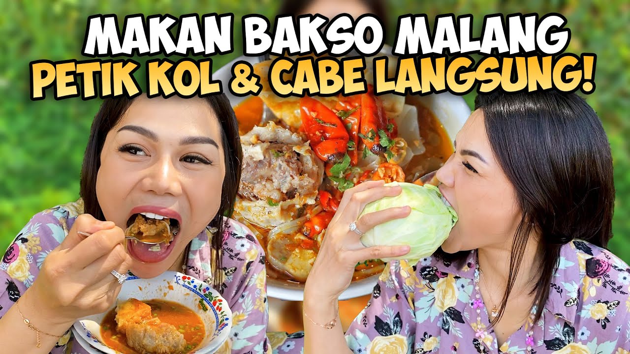 DUT PETIK KOL & CABE LANGSUNG MAKAN PAKE BAKSO DI MALANG GUYS‼