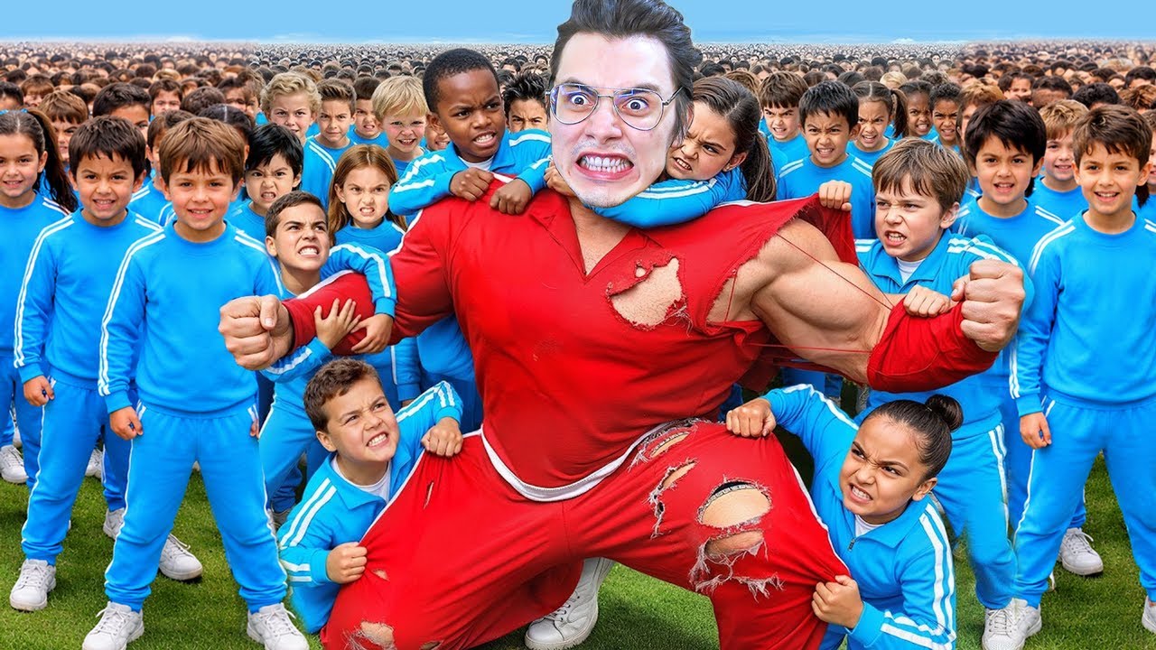 1 ADAM vs 100 ÇOCUK | Kim Kazanır?