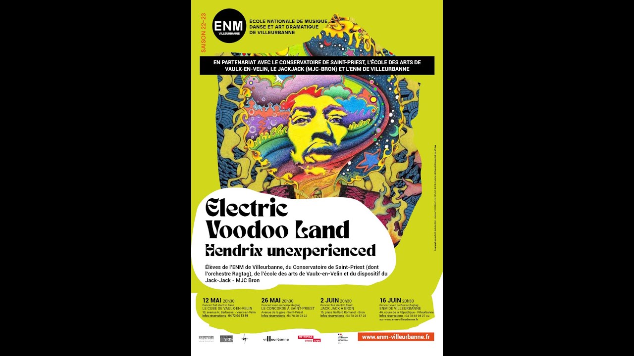 ELECTRIC VOODOO LAND - HENDRIX UNEXPERIENCED