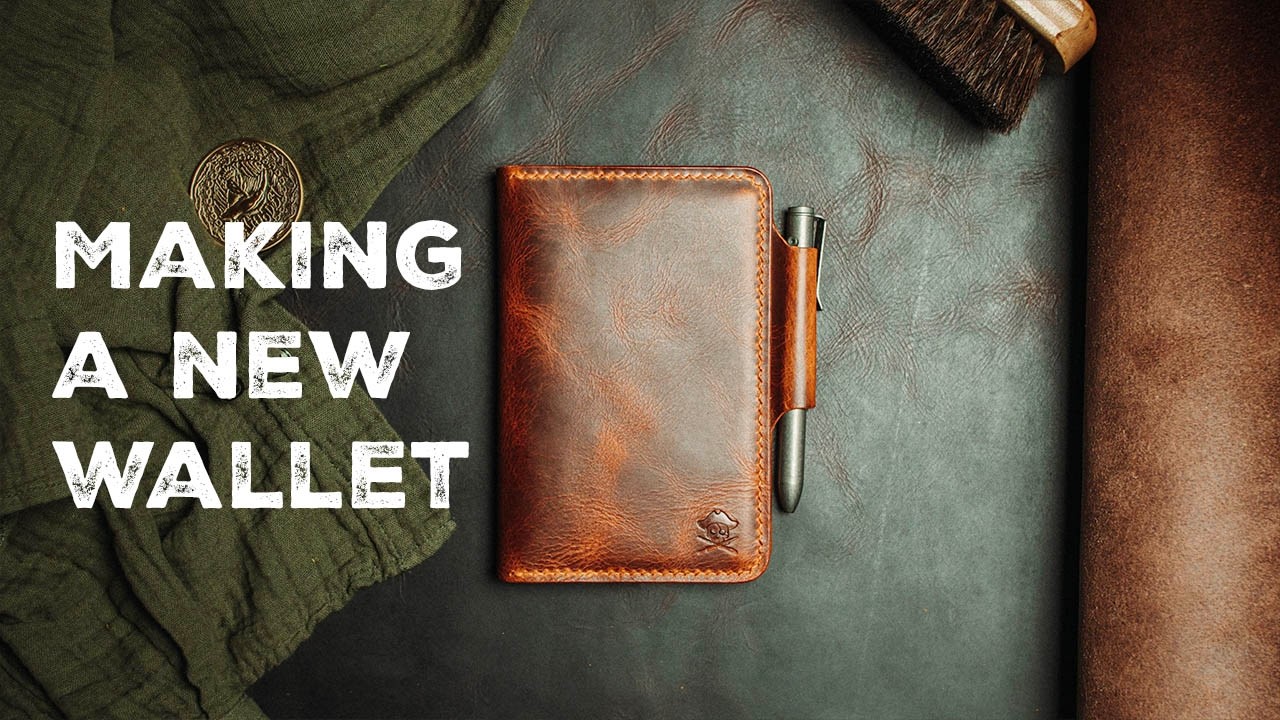 Making the Quartermaster v4 wallet from Badalassi Carlo Waxy leather in Olmo color