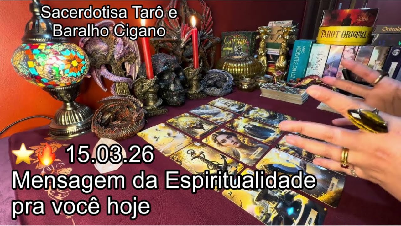 MENSAGEM DA ESPIRITUALIDADE PRA VOCÊ HOJE ⭐️🔥15.03.26