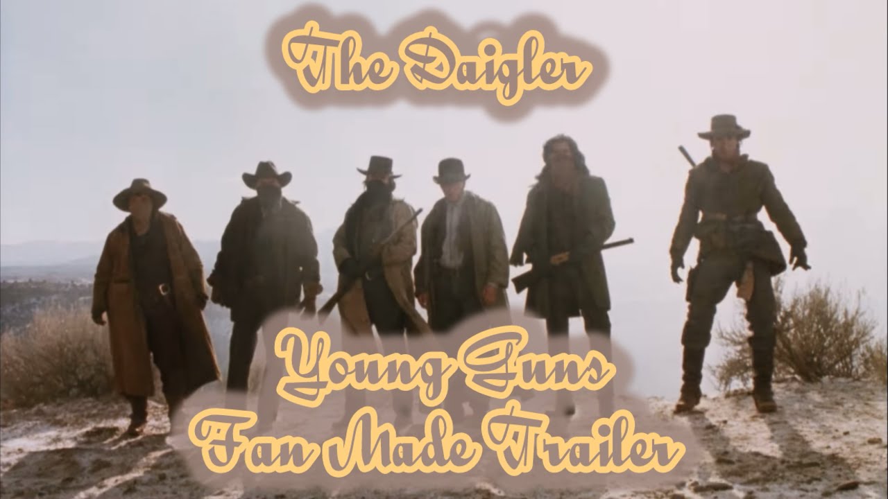Young Guns (1988) Movie Trailer (Cowboys From Hell Edition)