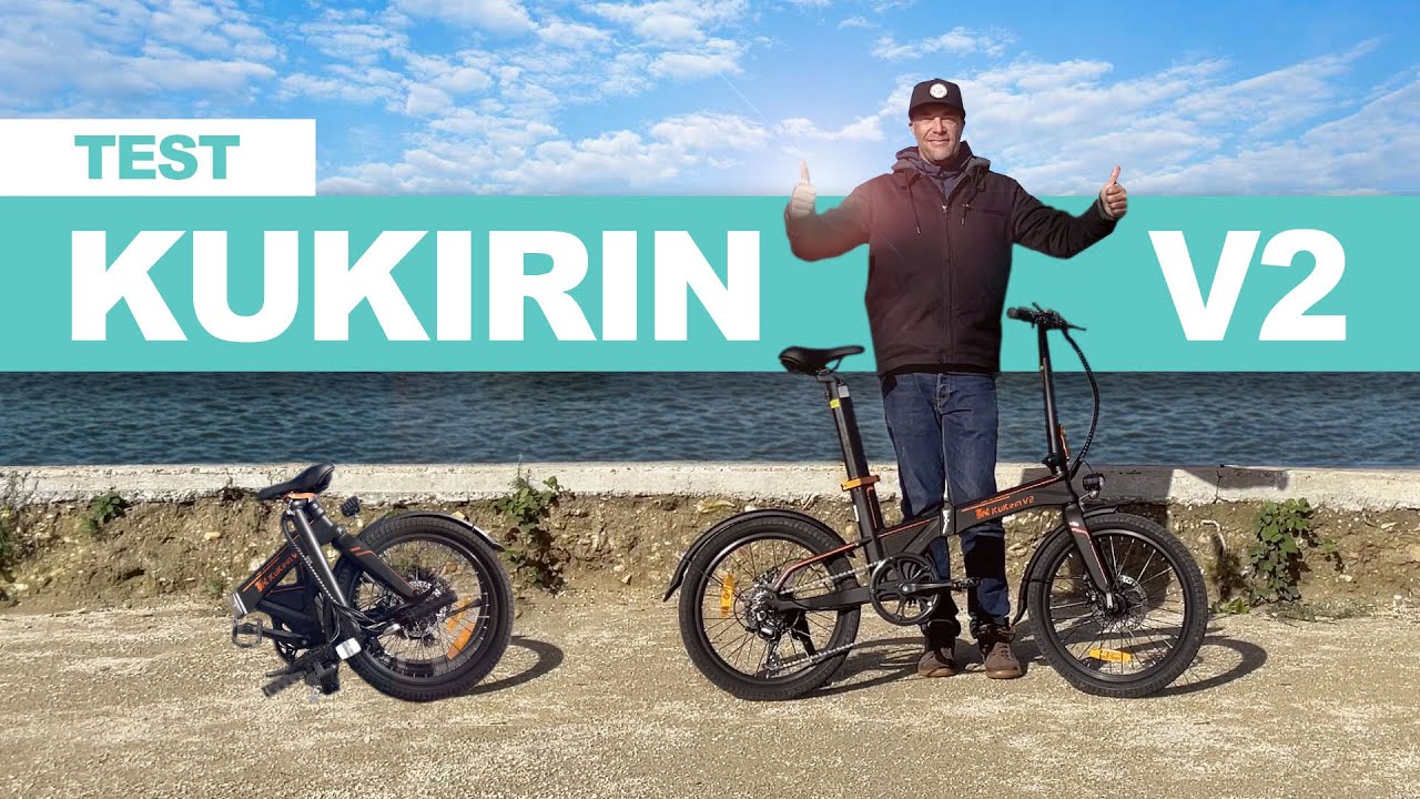 Meilleur vélo⚡électrique⚡pliable ? Test Kukirin V2