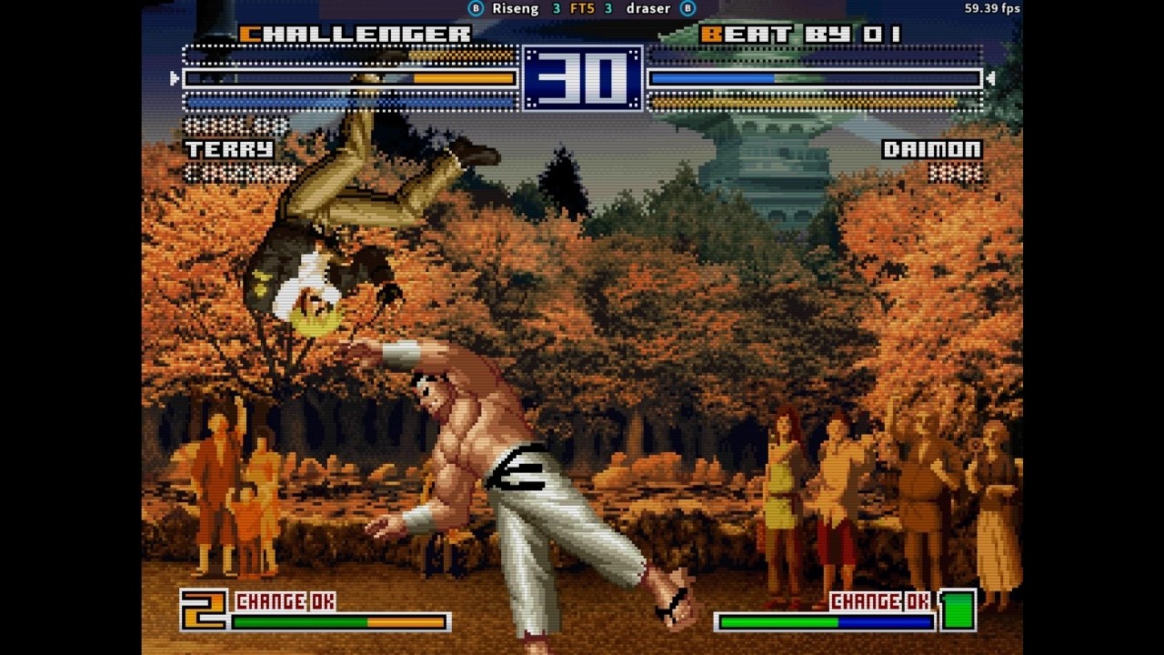 fightcade 2 kof 2003 Riseng 620 (Mexico) vs draser (Mexico)