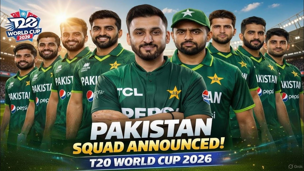Pakistan Finalized 15-Men Squad for T20 World Cup 2026 | Surprising Entry SHOCKS Fans
