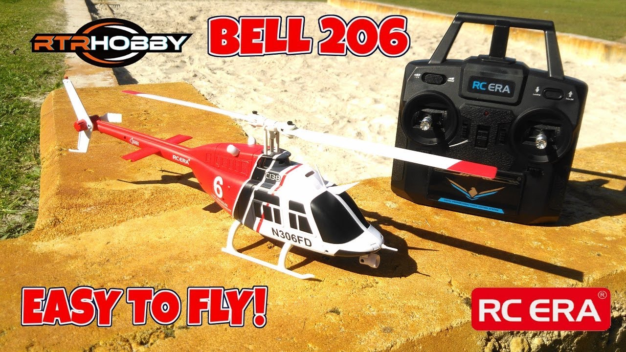 This New RC ERA C138 Bell 206 Scaled Helicopter is PERFECT for Beginners | #RTRHobby