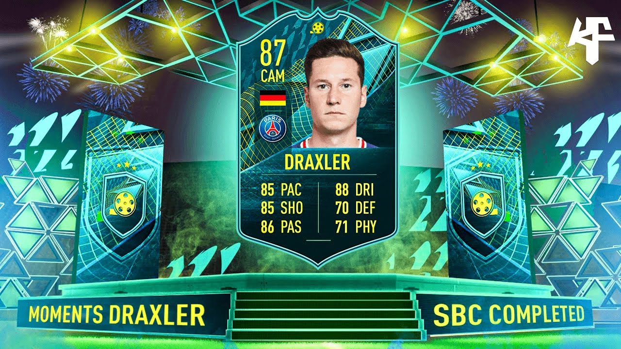 Player Moments Julian Draxler SBC Completed - Help & Cheap Method - Fifa 22