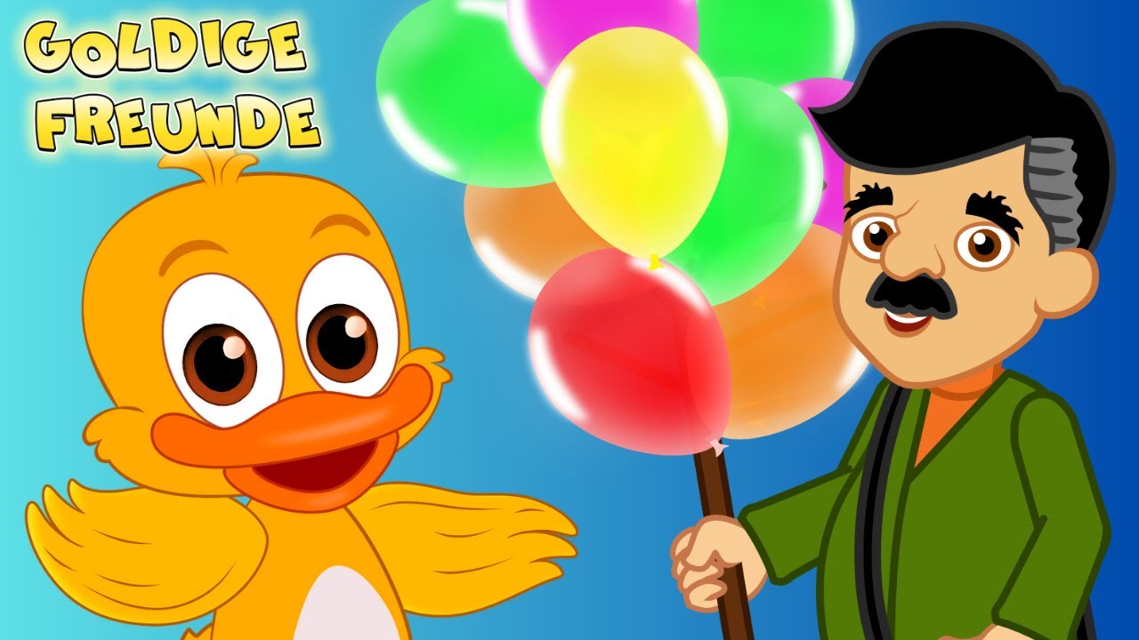 Zahlen Lernen | Onkel Ballon Lied auf Deutsch💜 Kinderlieder zum Mitsingen | Sing