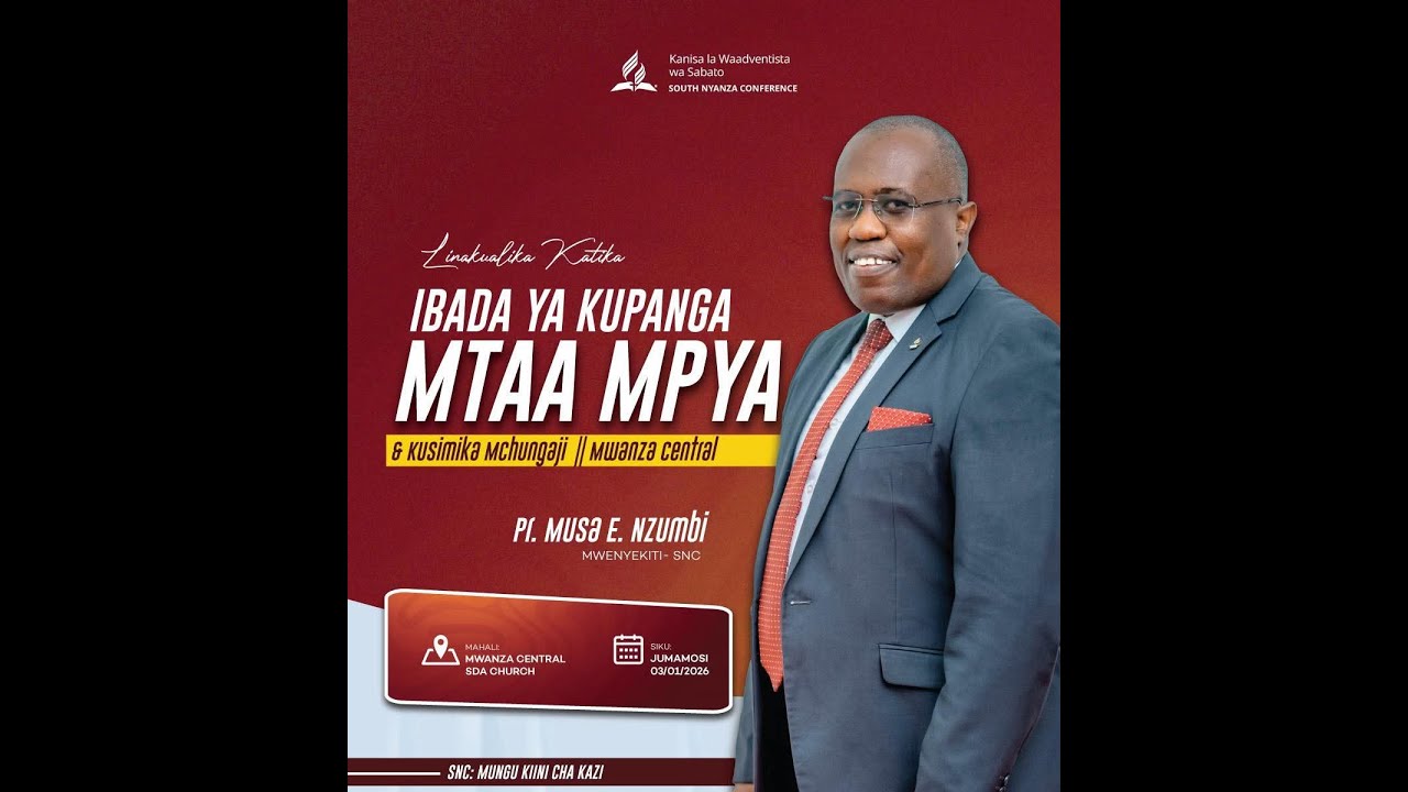 🔴 #LIVE: IBADA TAKATIFU YA KUTENGWA MTAA LEO 03/01/2026