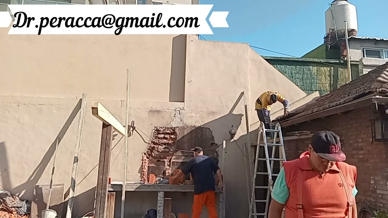 NuevA PARRILLA CON PERGOLA Y MESADA