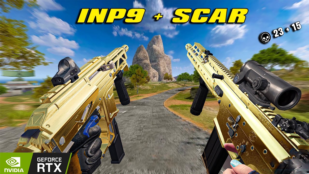 INP9 + SCAR 23 +15 kill random squad Blood strike max graphic rtx 2060