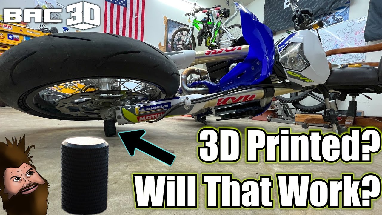 3D Printed Axle Sliders? Sherco 500 SM