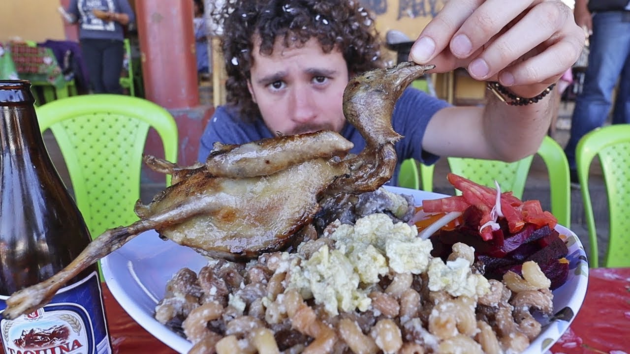 ¿A qué sabe la CARNE DE PALOMA? | Cochabamba 🇧🇴