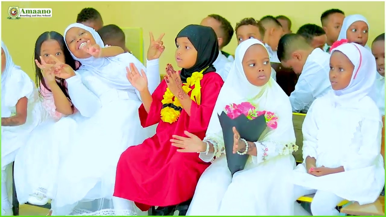 Xaflada Qalinjabinta Dufcadii 5aad Ee Dugsiga Amaano Kindergarten School