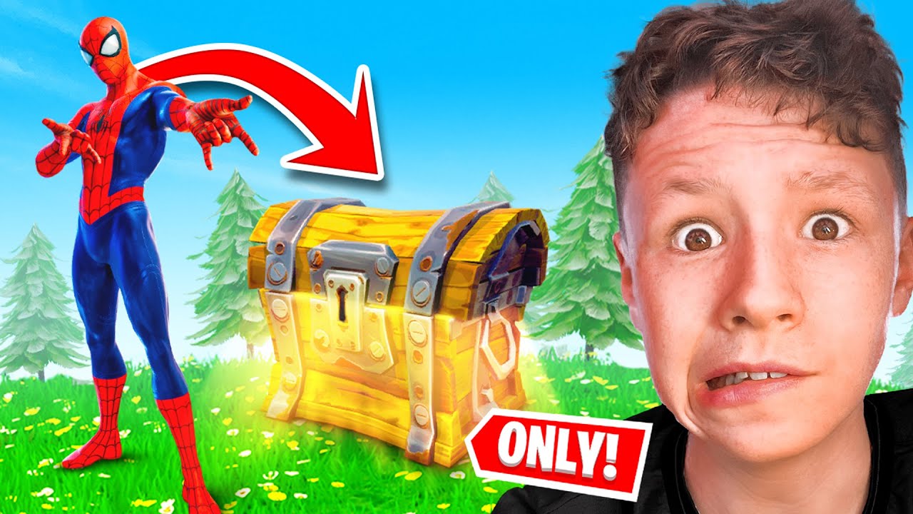 The ONE CHEST Challenge in Fortnite...