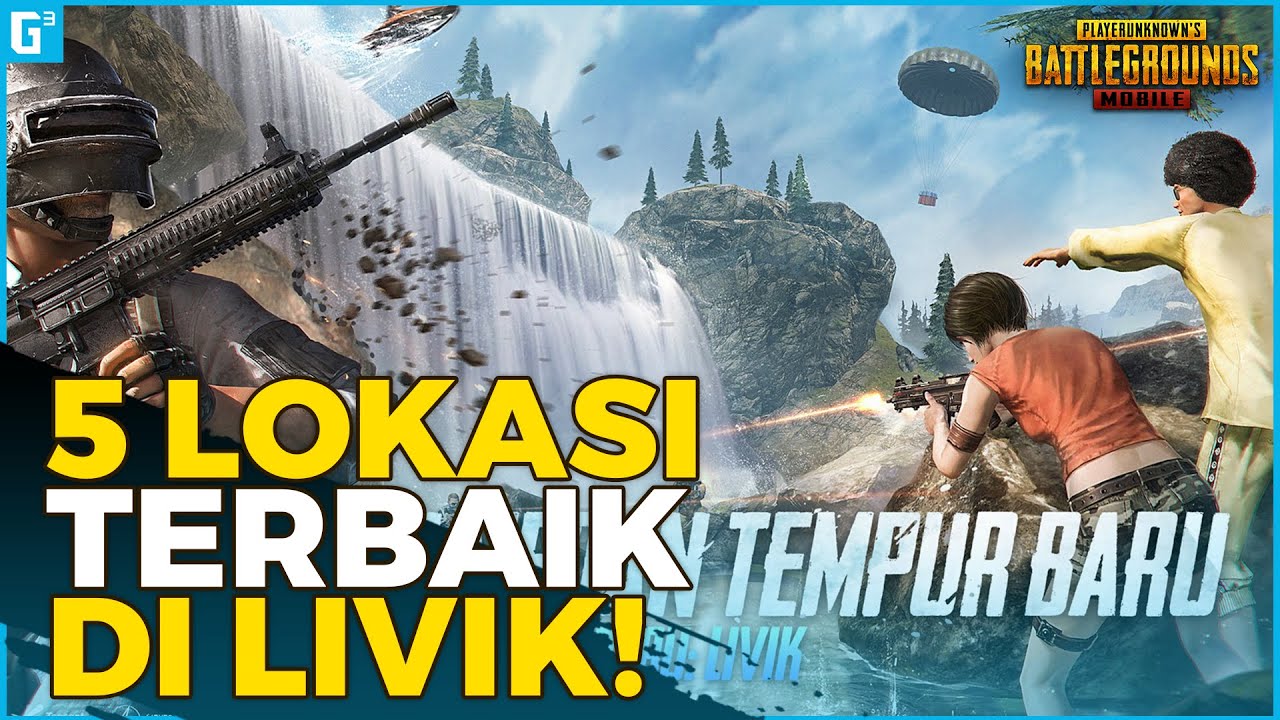 5 LOKASI LOOTING TERBAIK DI LIVIK! - PUBG Mobile