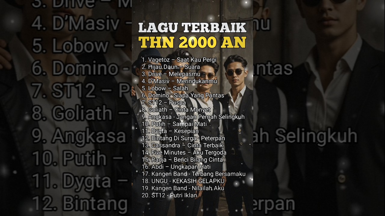 LAGU POP 2000AN INDONESIA - LAGU PALING DICARI TAHUN 2000 AN 