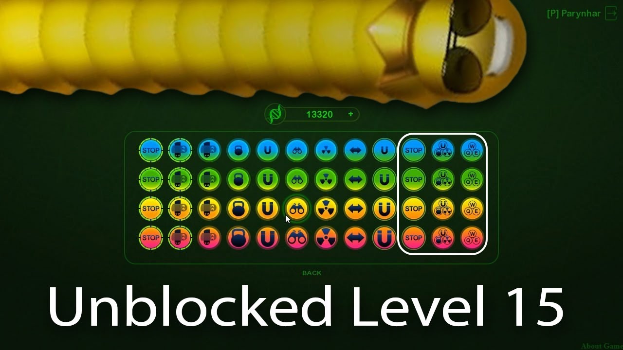 Wormax.io © Epic Wormaxio Golden Skin Unblock Level 15 In Wormax .io Free Online Gameplay ✓