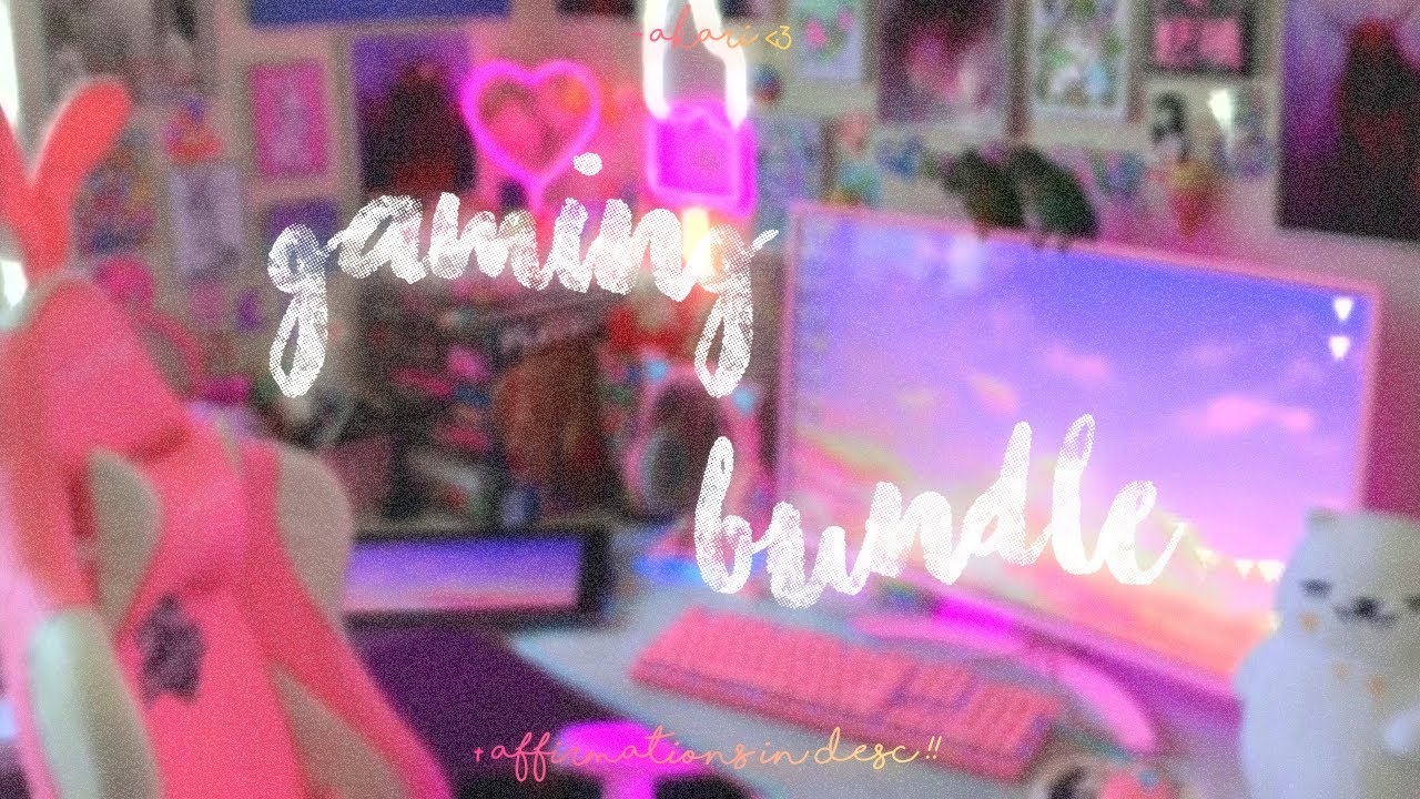 ꒷꒦ ₊˚gamer bundle | subliminal ꒱