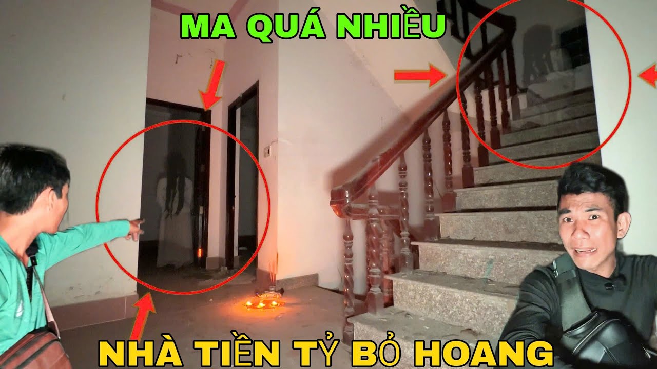 Kh&aacute;m Ph&aacute; Nh&agrave; Ma - Gặp Ma Trong Ng&ocirc;i Nh&agrave; Bỏ Hoang Tiền Tỷ L&uacute;c Giữa Đ&ecirc;m - Phim Ma