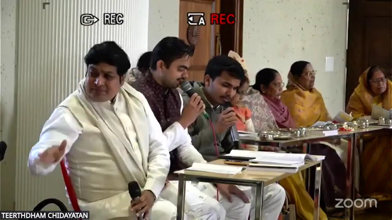 प्रथम वर्षगांठ । तीर्थधाम चिदायतन | श्री शान्तिनाथ-कुन्थुनाथ-अरनाथ विधान 