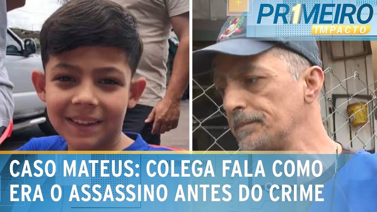 Caso Mateus: colega fala do comportamento do assassino antes do crime | Primeiro Impacto (20/12/24)