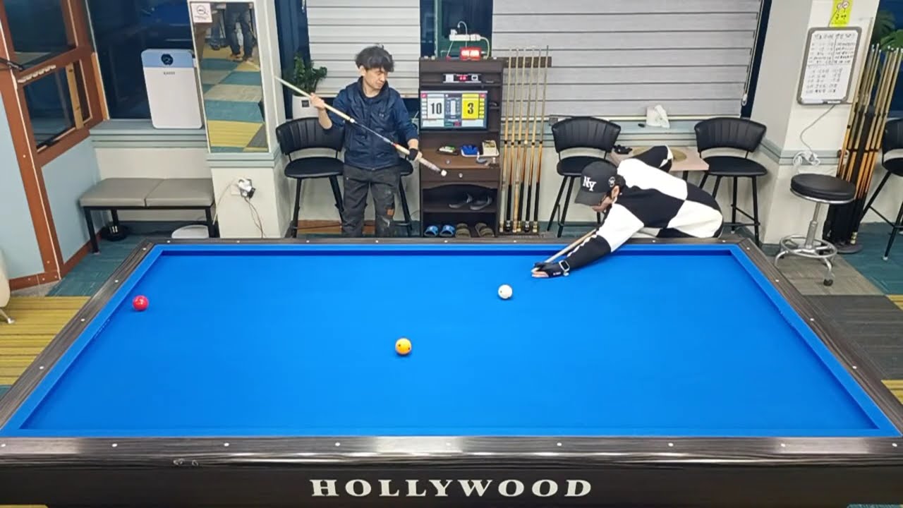1/31일 대대 3쿠션 루프로27점vs도프로22점 라이브 빅3당구클럽TV 실시간게임