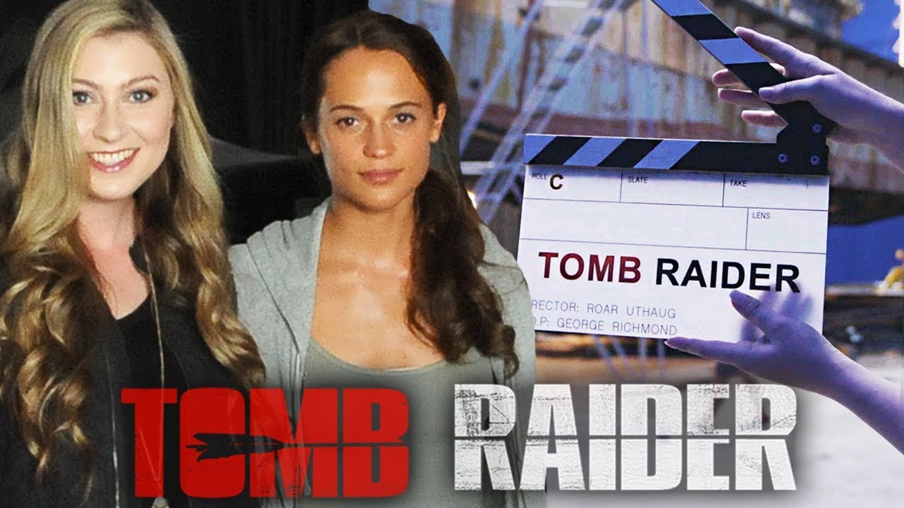 I'M ON THE TOMB RAIDER MOVIE SET - Katie Wilson
