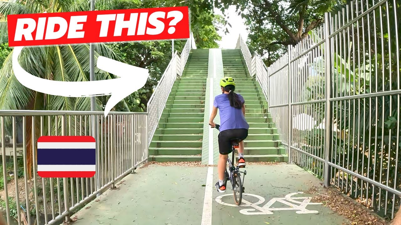 Can She Ride This? Thailand Cycling Tour - Bangkok Green Mile