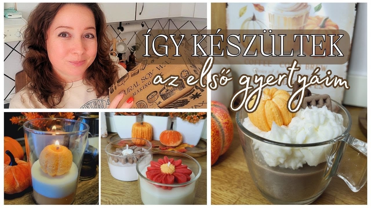 Szójaviasz gyertya készítés - Sikerek és Kudarcok - Így készültek a DIY őszi gyertyáim #diyprojekt