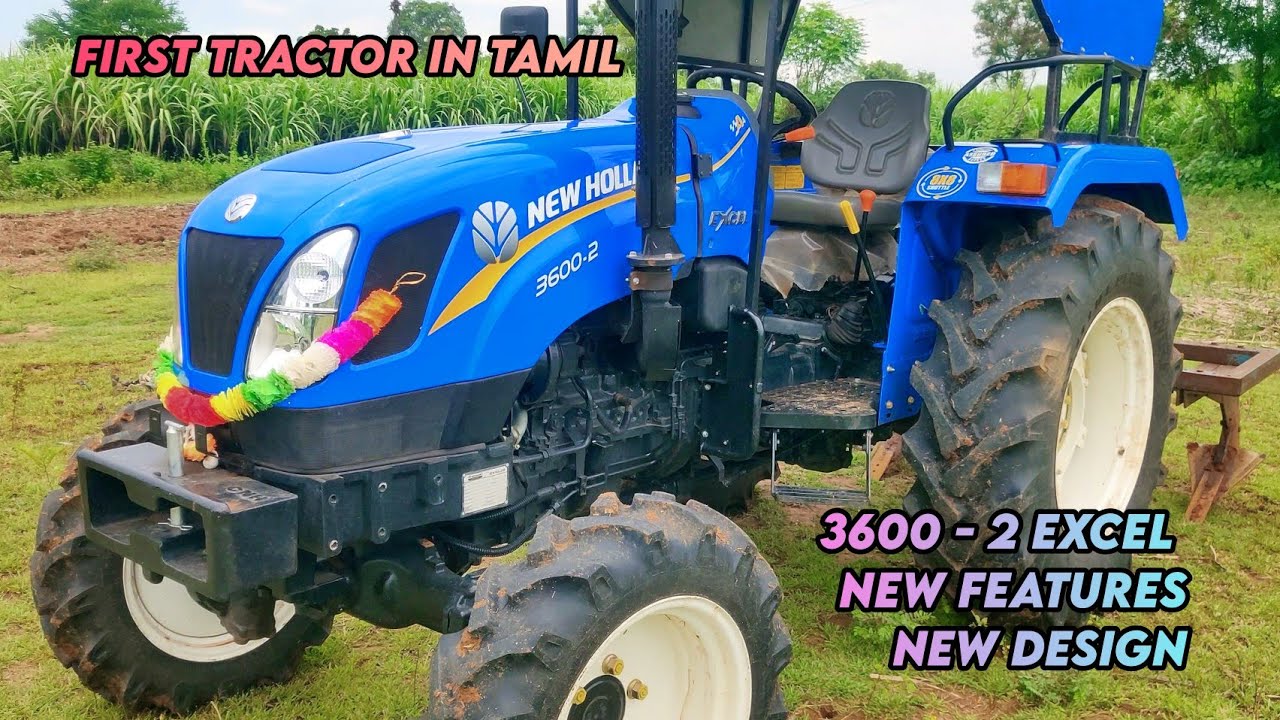 New Holland 3600-2 Excel 4x4 50 Hp 2022 model tractor full review +Full features and specifications