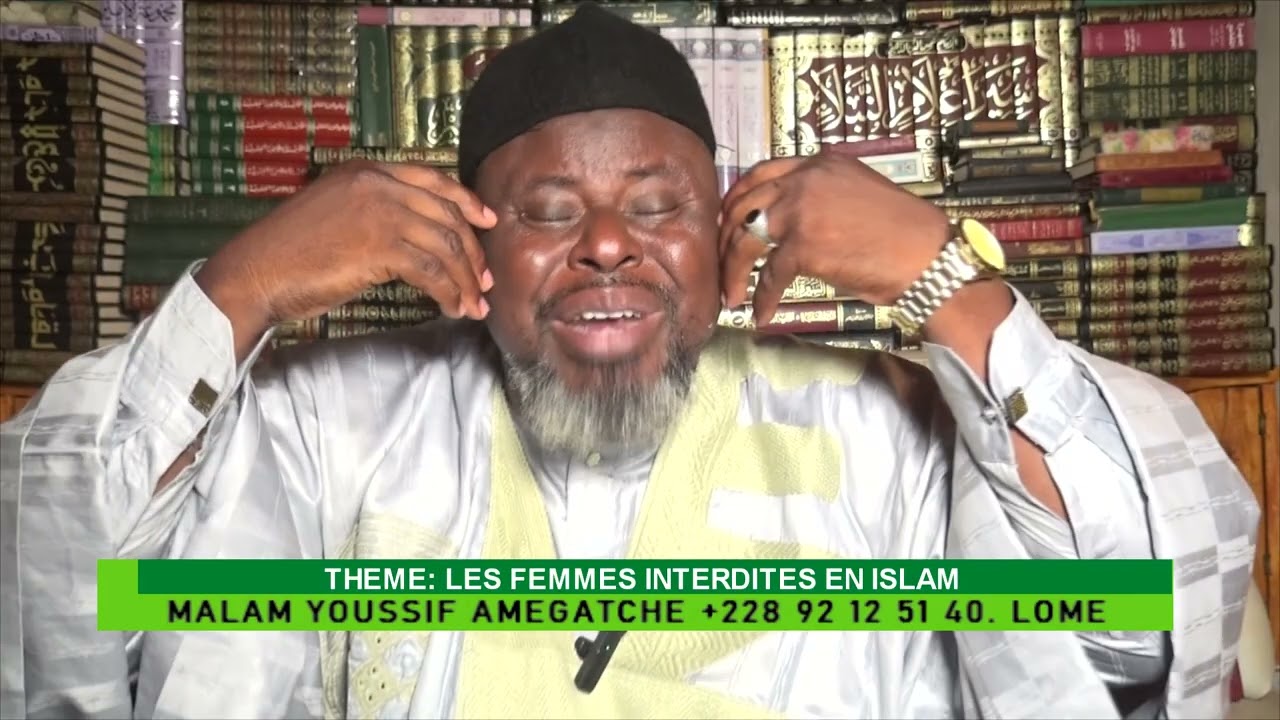 MALAM YOUSSEF AMEGATCHE .... LES FEMMES INTERDITES  EN ISLAM... VOL 1 en kotokoli