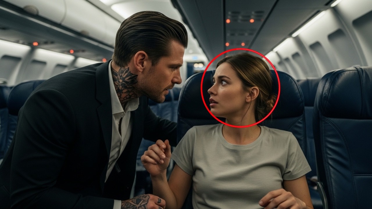 She Fell Asleep on a Plane — Woke Up to the Mafia Boss Whispering, “You’re My Wife Now.”