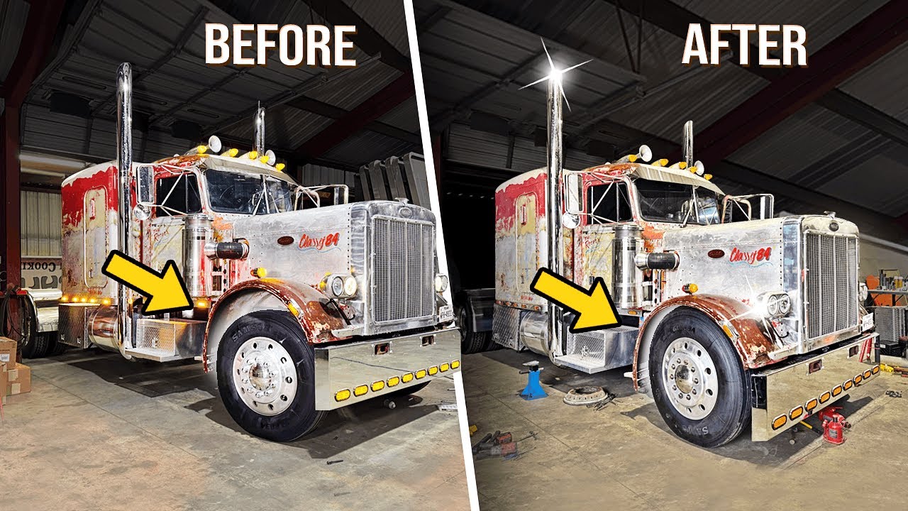 Custom Peterbilt Air Ride IS OUR NEMESIS!!!