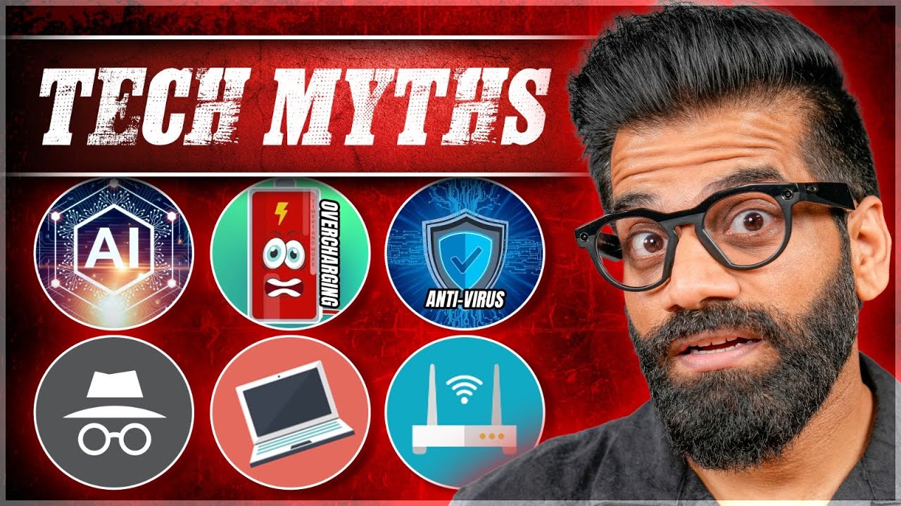 Tech Myths Debunked - AI, Megapixel, Charging, Antivirus and more...🔥🔥🔥