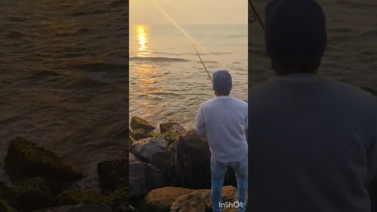 Fishing in paradeep sea 