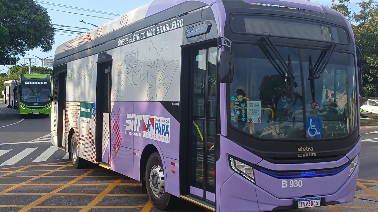 BRT Amazônia - B 930 (M201) | Caio E-Millennium - Mercedes Benz O-500M Eletra | 2025