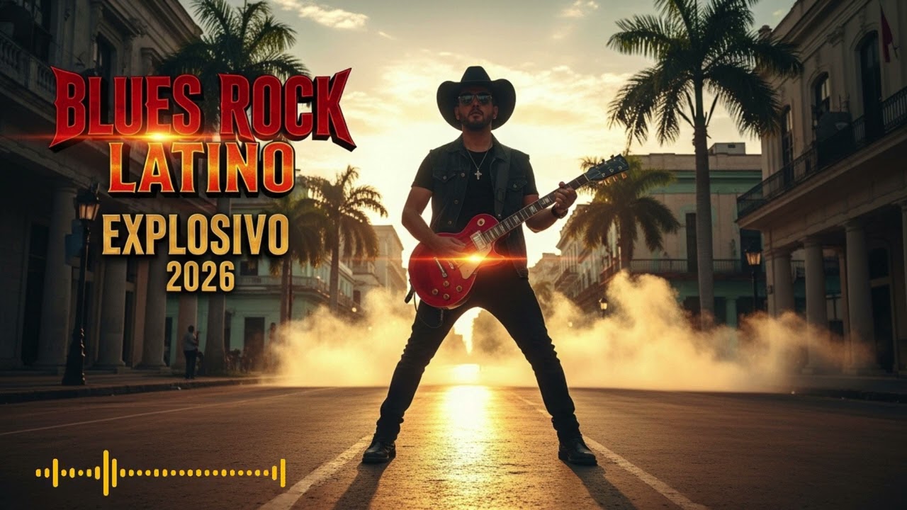 🌆 Modern Street Rock Latino 2026 – Power Blues & Electric Guitar Energy