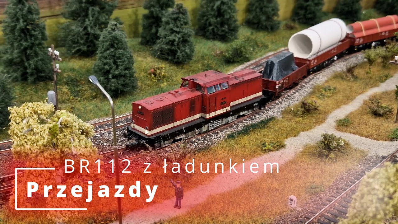 BR112 z ładunkiem #Makieta #Piko #PKP #DCC